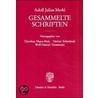 Gesammelte Schriften Ii/1 door Adolf Julius Merkl