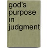 God's Purpose In Judgment door Robert Baxter