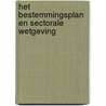 Het bestemmingsplan en sectorale wetgeving