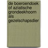 De boeroendoek of Aziatische grondeekhoorn als gezelschapsdier by R. Dekker