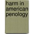 Harm In American Penology