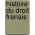 Histoire Du Droit Franais