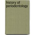 History Of Periodontology