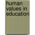 Human Values In Education