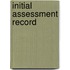Initial Assessment Record