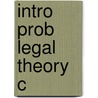 Intro Prob Legal Theory C door Hans Kelsen