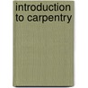 Introduction to Carpentry door Onbekend