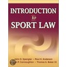 Introduction to Sport Law door Thomas Baker