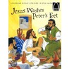 Jesus Washes Peter's Feet by Glynis Belec