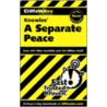 Knowle's a Separate Peace door Regina Kirby Higgins