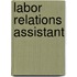 Labor Relations Assistant