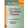 Lectures On Number Theory door R. Dedekind