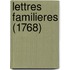 Lettres Familieres (1768)