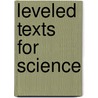 Leveled Texts for Science door Joshua BishopRoby