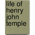 Life of Henry John Temple