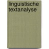 Linguistische Textanalyse door Klaus Brinker