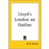 Lloyd's London An Outline