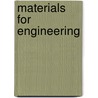 Materials For Engineering door Lawrence H. Van Vlack