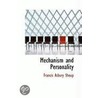 Mechanism And Personality door Francis Asbury Shoup