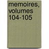 Memoires, Volumes 104-105 door enc Soci T. Tablie