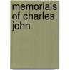 Memorials of Charles John door William George Meredith