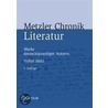 Metzler Literatur Chronik by Volker Meid