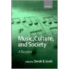 Music Culture & Society P by Wheeler J. Scott