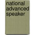 National Advanced Speaker