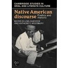 Native American Discourse door Sherzer