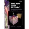 Nonlinear Solid Mechanics by Gerhard A. Holzapfel