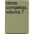 Obras Completas, Volume 7