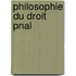 Philosophie Du Droit Pnal