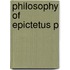 Philosophy Of Epictetus P