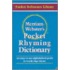 Pocket Rhyming Dictionary