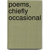 Poems, Chiefly Occasional door William Cliffton