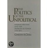 Politics Of Unpolitical C by Grodon A. Craig