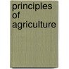 Principles of Agriculture door Onbekend