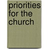 Priorities for the Church door Rev Donald MacLeod