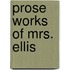 Prose Works of Mrs. Ellis