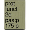 Prot Funct 2e Pas:p 175 P door Creigton