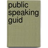 Public Speaking Guid by Suzanne Osborn