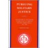 Pursuing Military Justice