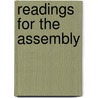 Readings For The Assembly door Gordon Lathrop