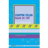 Stappen tellen naar de top