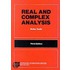 Real And Complex Analysis
