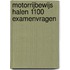 Motorrijbewijs halen 1100 examenvragen