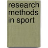 Research Methods in Sport by Mark F. Smith