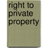 Right To Private Property