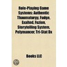 Role-Playing Game Systems door Source Wikipedia