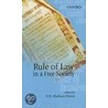 Rule Law Free Democracy C by N.R. Madhava. Menon